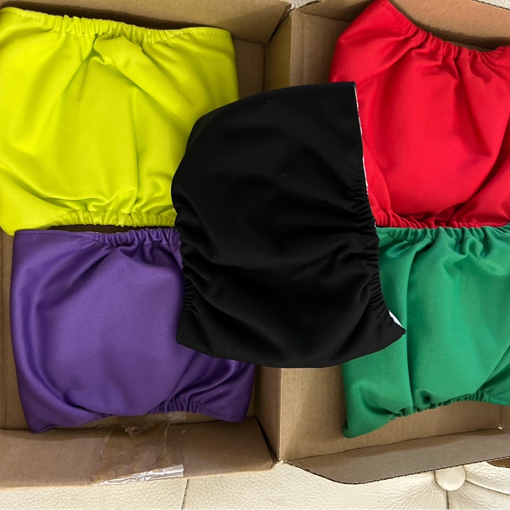 Colorful Cloth Diapers Set - Picture 3 of 3